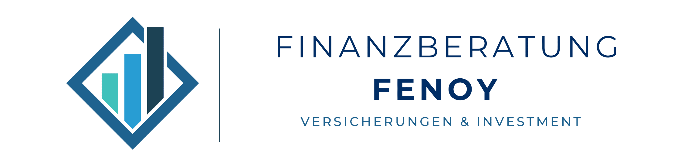 Logo mit Schriftzug - Finanzberatung Fenoy
